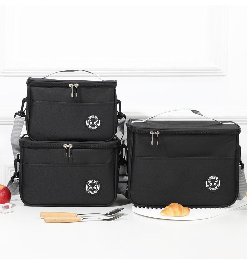 Amaz Ice Cube Folding Ice Bag Thickened Thermal Insulati Bag Picnic Bento Portable Work with Meal Lunch Fresh-keeping Bag