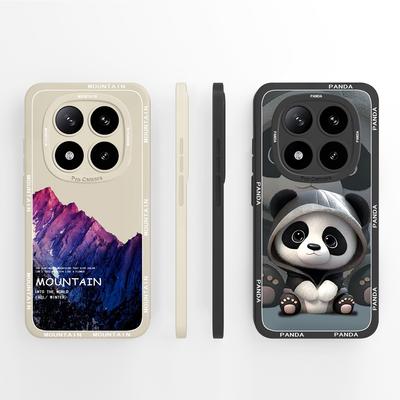 Nye bakdeksler til Redmi Note 14 Pro Plus 13 14C K80 K80Pro K70 Ultra telefondeksel Fargerike vakre blomster Flytende silikon Mykt deksel til Redmi Capas