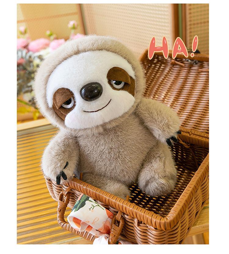 Adorable Sloth Plush Toy: Perfect Sleeping Pillow & Gift