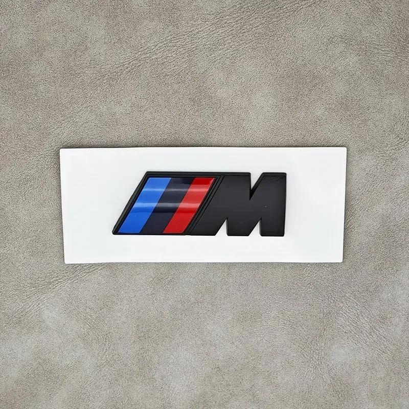 1 Stück BMW M Emblem 3D ABS Auto Kotflügel Logo Heckklappe Aufkleber Für BMW E39 E46 E36 E90 G20 G30 E60 G22 F30 F20 X3 X5 M Zubehör