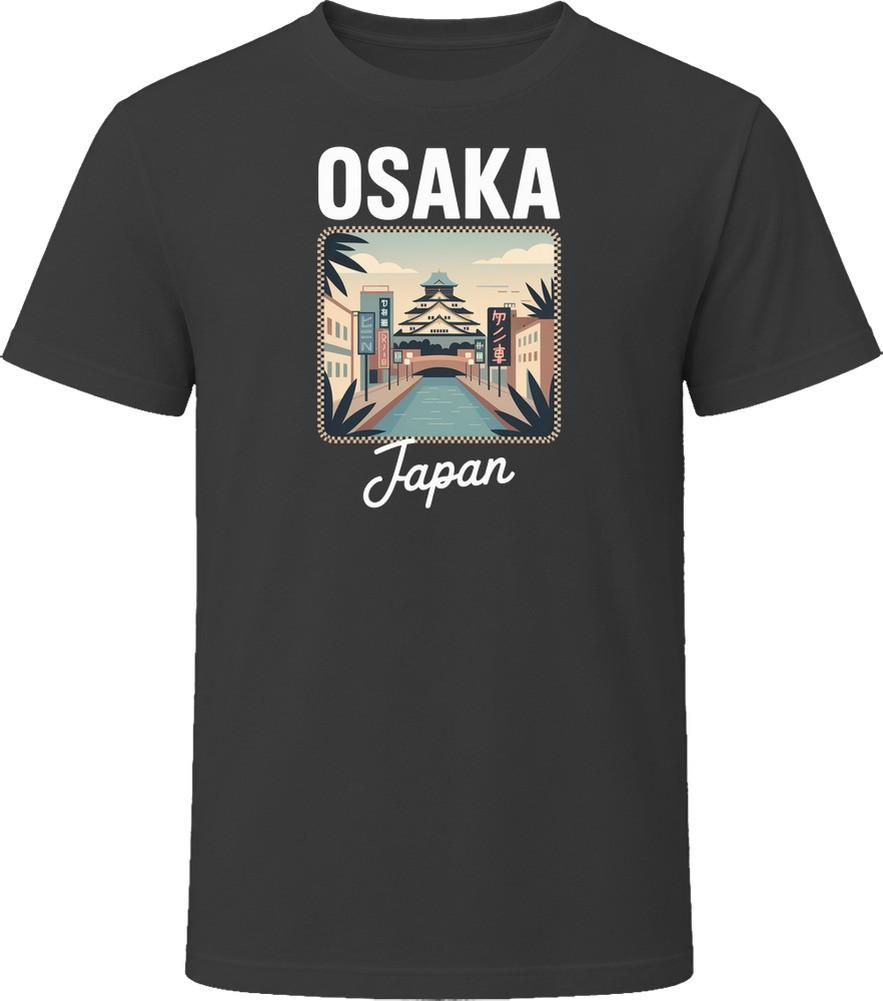 Osaka Japan Vacation Tourist Shop T Shirt