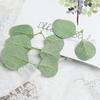 50/100Pcs Silk Artificial Plants Eucalyptus Rose Leaf Outdoor Garden UV Protection Wedding Diy Gift Box Festival Decoration Home
