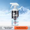 Enteiser-Spray für Autofenster -45°C Schnell wirkend Schnee schmelzend & Eisentferner für Windschutzscheibenglas, 300ml Winter Auto Frostschutz Auftau Flüssigkeit