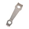 Silver Bike Chain Bolt Fixed Wrench Bicycle Repair Tool Crank Spanner For Mountain Bike