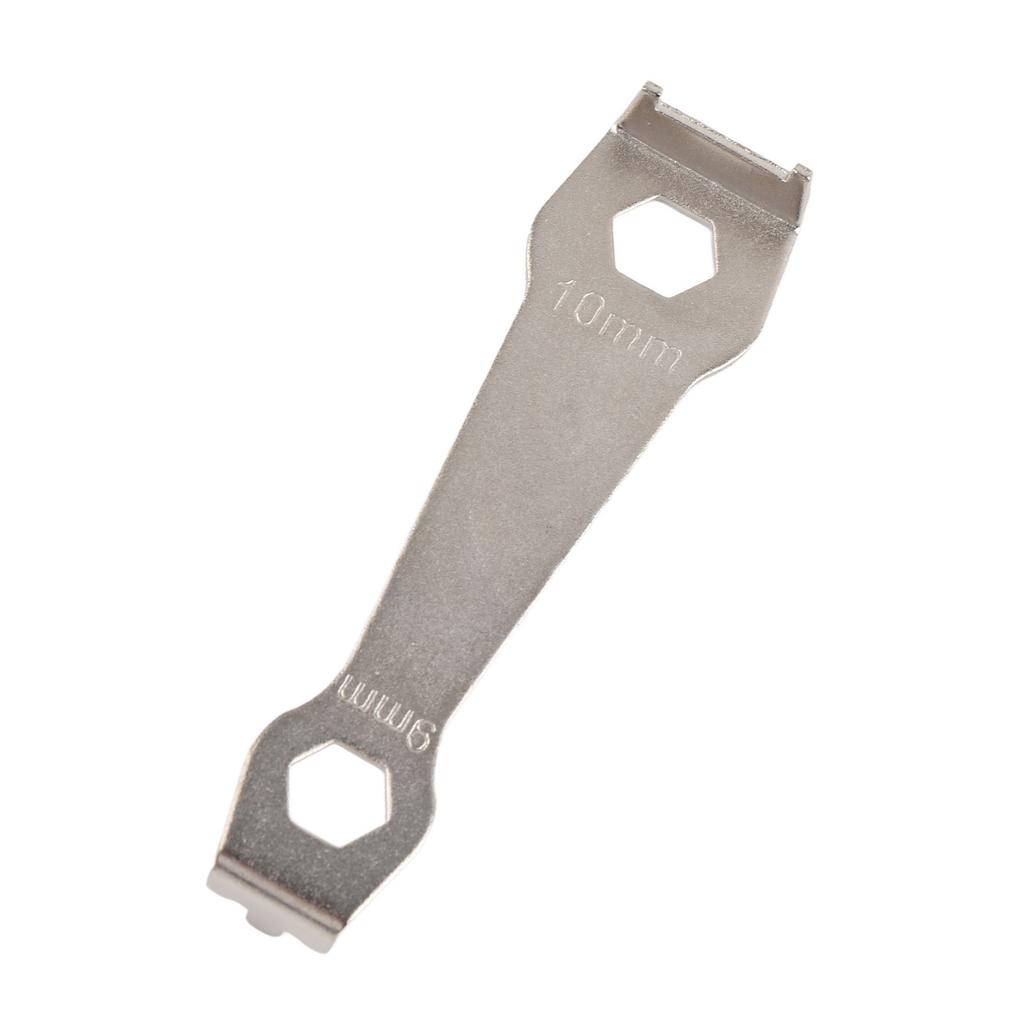 Silver Bike Chain Bolt Fixed Wrench Bicycle Repair Tool Crank Spanner For Mountain Bike