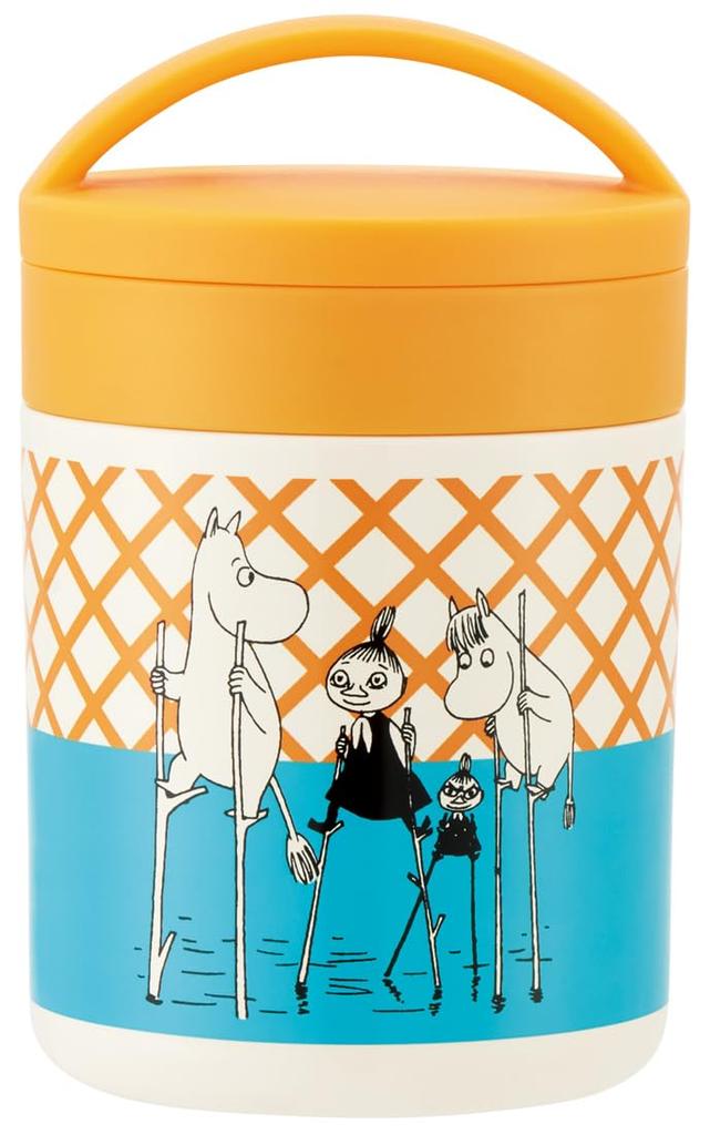 Skater Antibacterial Insulated Soup Jar/Pot, 300ml, Moomin Colorful Design, LJFC3AG-A