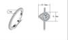 925 Sterling Silver New Women Ring Set Jewelry Teardrop Zircon CZ Diamant Engagement Wedding Ring Set for Women