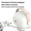 Outdoor camping fan, tent roof fan, multifunctional circulating fan air cooler LED lights Lighting Remote control