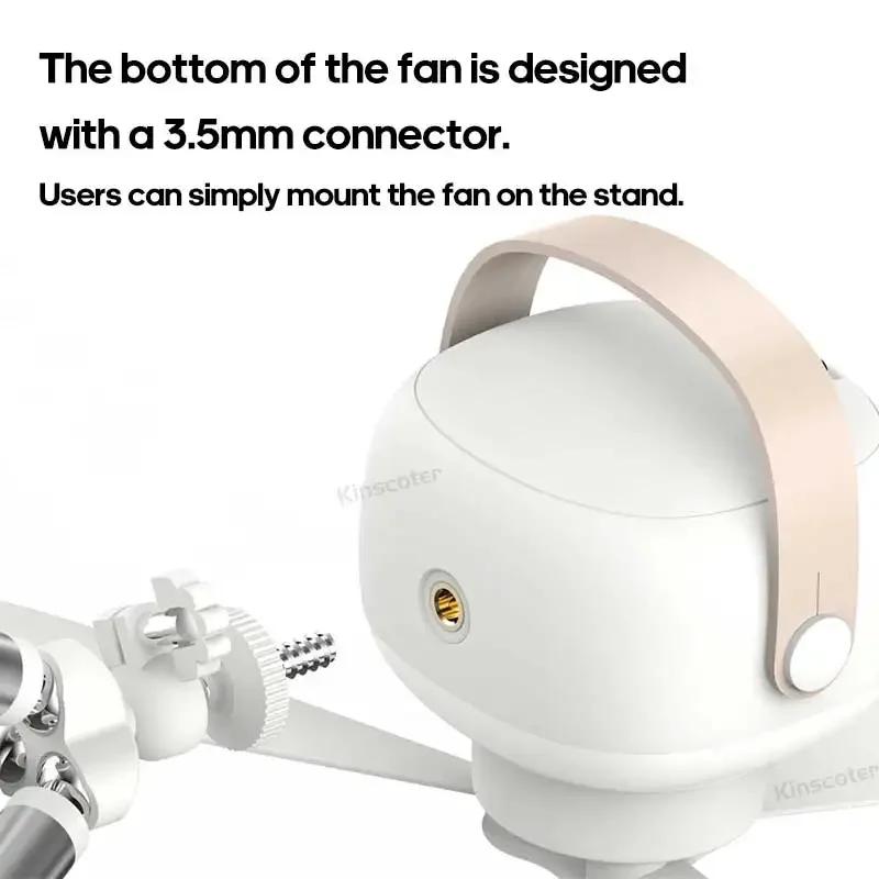 Outdoor camping fan, tent roof fan, multifunctional circulating fan air cooler LED lights Lighting Remote control