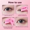 Przenośna szerokokątna zalotka do rzęs Lekka i długotrwała modelująca podkręcająca silikonowa podkładka Zalotka do rzęs dla wszystkich typów oczu