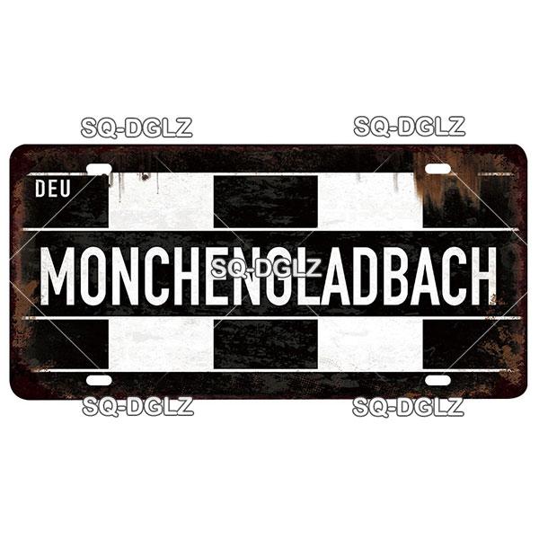 [SQ-DGLZ]Germany City License Plate Metal Sign Vintage Plaque Tin Sign Wall Decor Bar Decor BERLIN Team Flag Poster