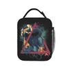 The Glitch In the Ghost Insulated Lunch Bags Large Ghost In The Shell Reusable Cooler Bag Tote Lunch Box  Food Storage Bags