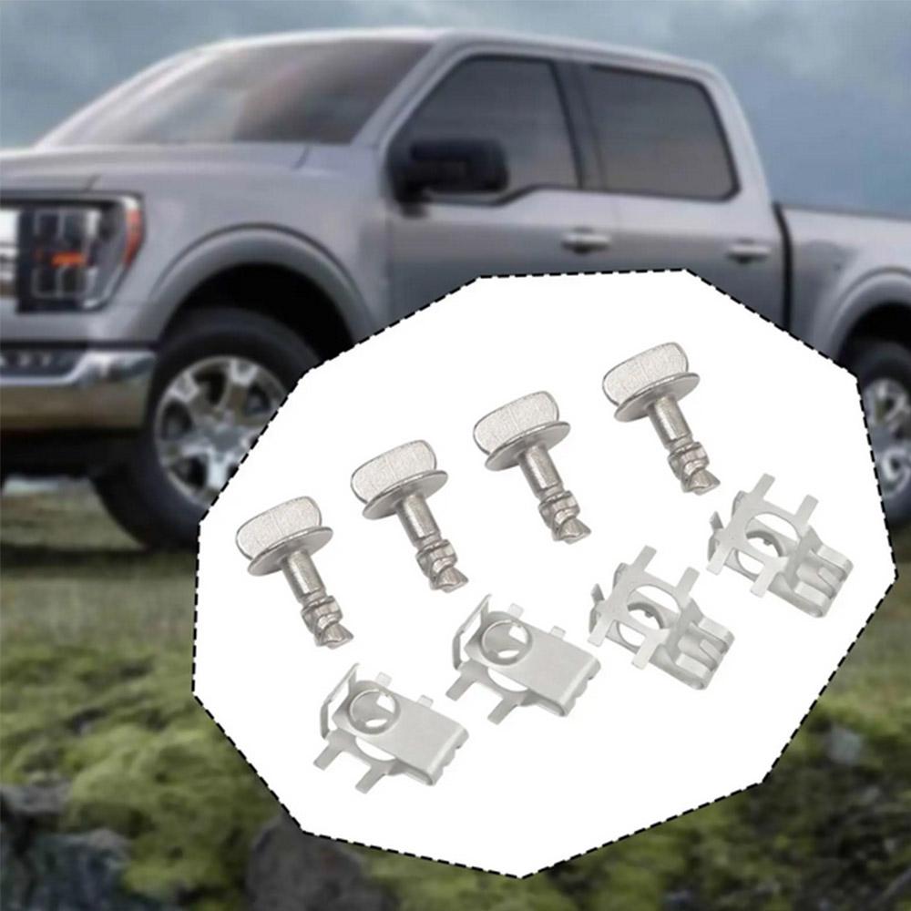 4 set W716006-S439 Engine Cover Retainers Hood Clips for Ford
