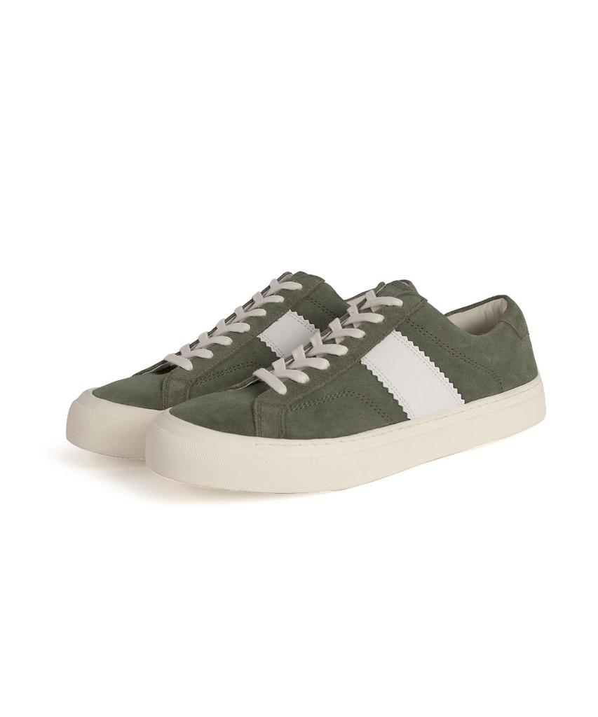 Laslow Oscar Suede Sneakers - Khaki