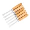6pcs Professional Wood Carving Hand Chisels Set DIY Woodworking Sculpting Tools