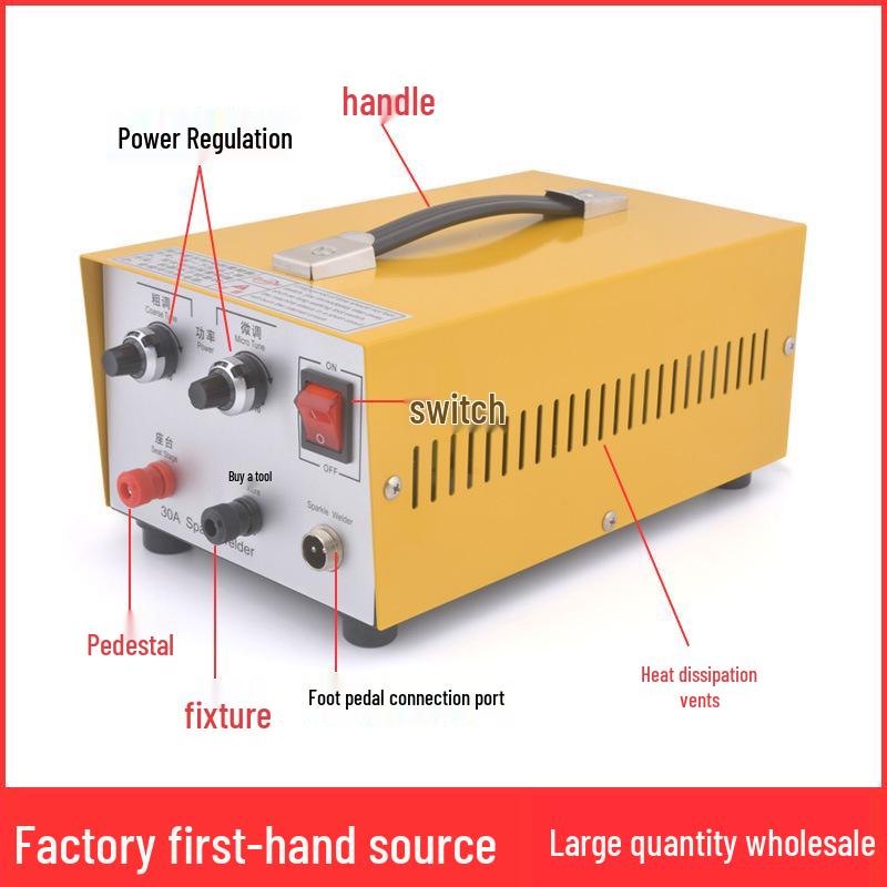 Handheld Jewelry Laser Spot Welder - Pulse & Resistance Welding Machine