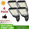 1/2/4 PACK Solar Light Outdoor Super Bright Solar Powered Lamp Sunlight Wall Light IP65 Waterproof PIR Motion Sensor Street Light