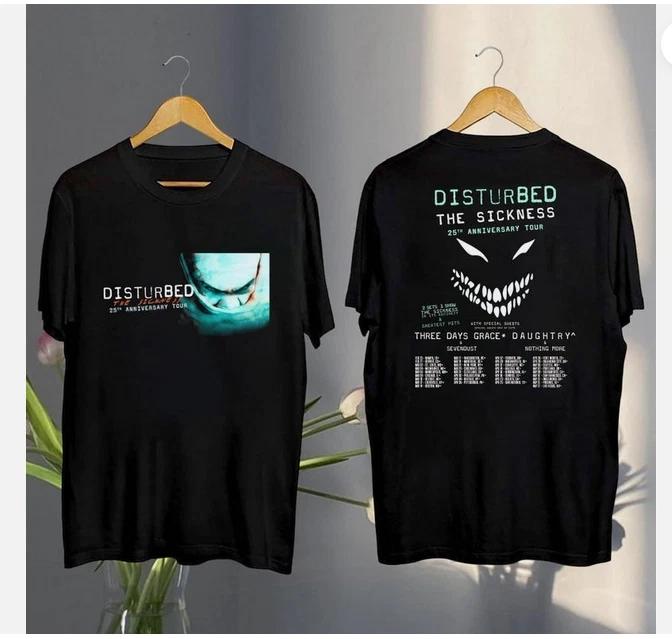 2025 Disturbed The Sickness 25th Anniversary Tour Shirt, The Sickness 2025. 4XL