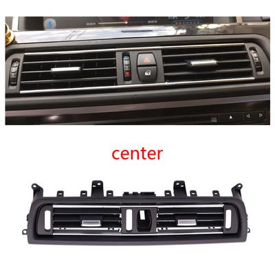 RHD Right Handle Drive Front Row Wind Left Center Right Air Conditioning Vent Outlet Panel Chrome Plate For BMW 5 Series F10
