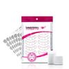 Waterproof Disposable Eyelash Extension Isolation Patches with Time-Delay Glue Stickers