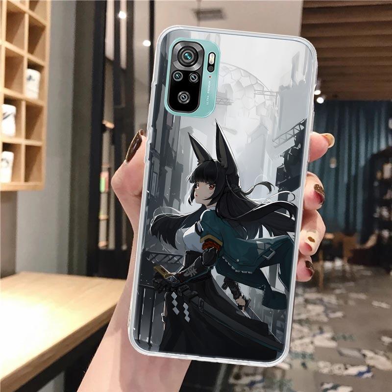 Hoshimi Miyabi Zenless Zone Zero ZZZ Silicon Phone Case For Xiaomi Redmi Note 14 13 12 12S 11 Pro Plus 11S 10 10S 11T 11E 4G 5G