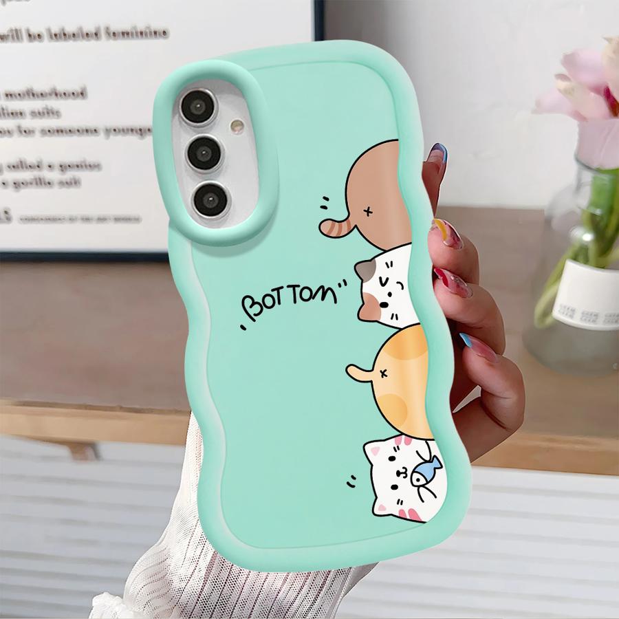 

Soft Phone Cover Case for Samsung Galaxy A14 A52 A13 A16 A11 A12 A15 A21s A53 A04 A23 A05 A06 A22 A03 A33 Cute Cartoon Cat Galaxy A23