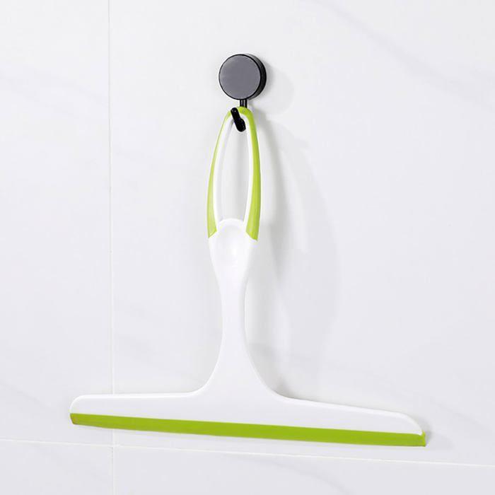 1Pcs Raclette Silicone Vitre,Raclette pour Douche,Raclette Vitre Douche,Raclette Polyvalente ,24 * 21cm,Vert