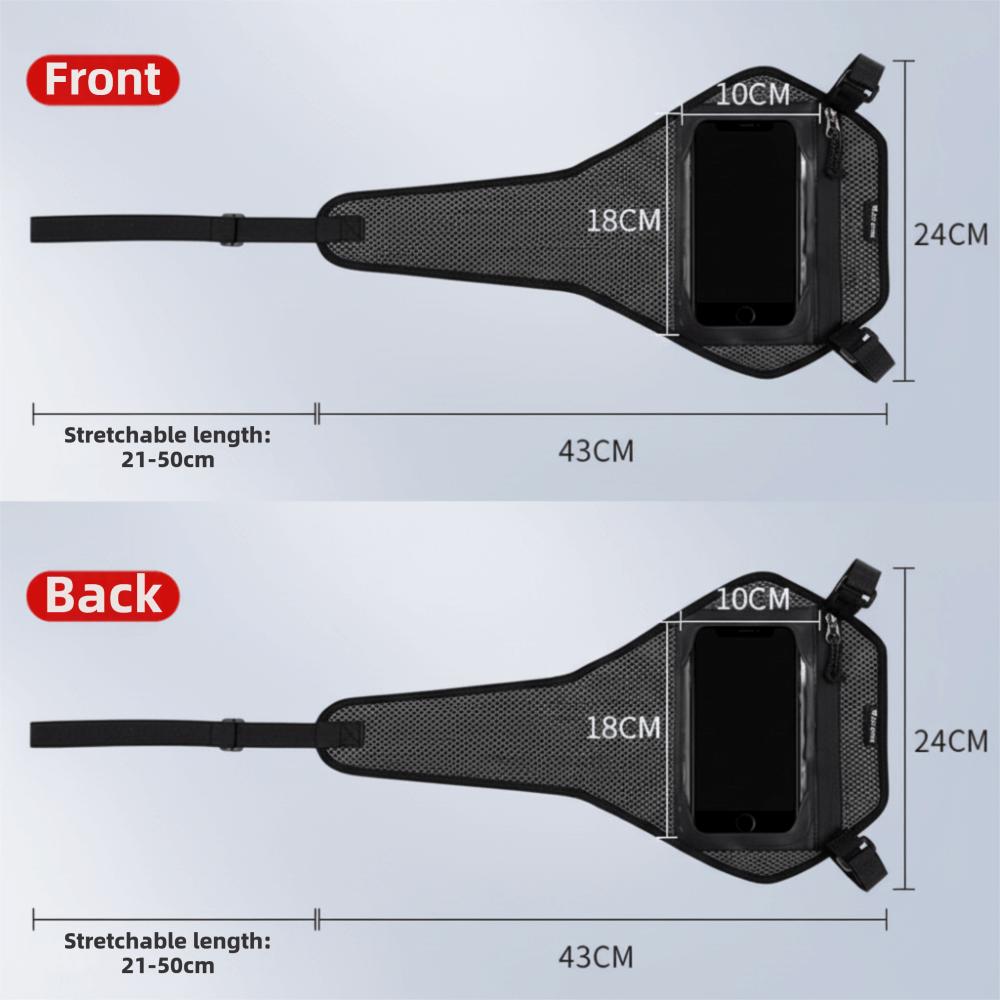 Sweat Absorb Bike Sweat Guard With Phone Pouch Bicycle Trainer Sweat Net  Mountain Road Bike