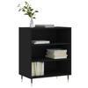 VidaXL Black Buffet 57x35x70 Cm Engineered Wood 827125