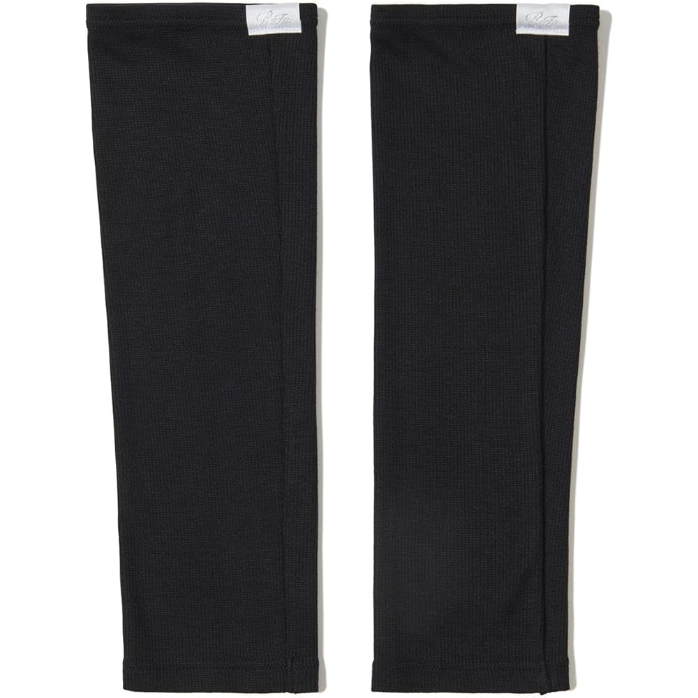 ReFa Vital Tech Moisture Ribbed Leg Warmers Black LL-4L