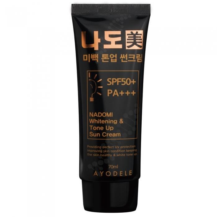 Nadomi Тройное действие Тон-ап Отбеливающий Солнцезащитный крем 70 г / SPF50+PA+++ (7257156)