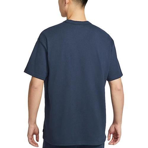 Nike Men's Casual Loose Fit Comfortable Short Sleeve T-Shirt In Obsidian