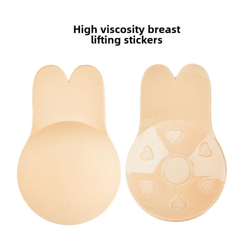 Atmungsaktive Silikon-Nippelabdeckungen mit Kaninchenohren