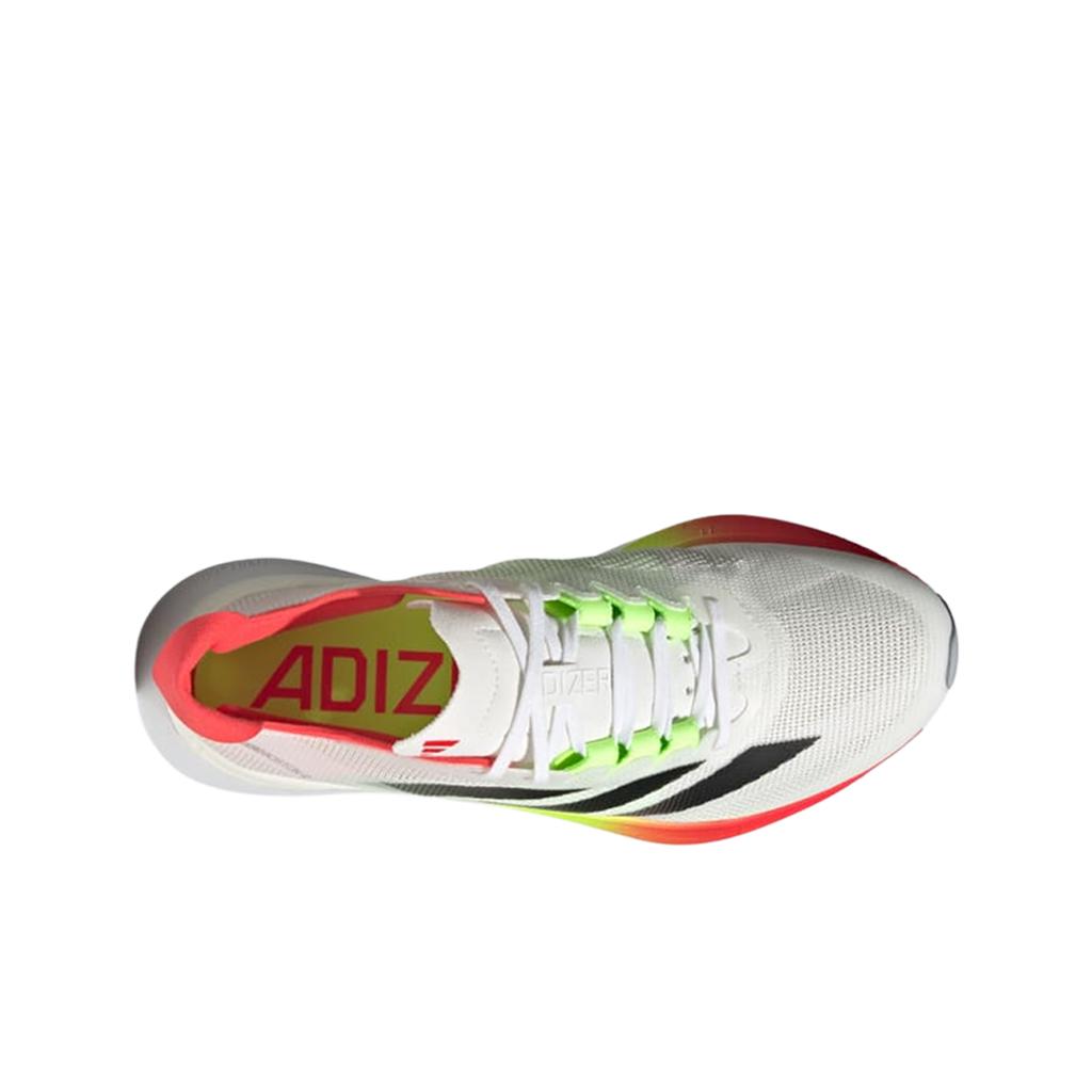 adidas Adizero Boston 12 Cloud White Core Black Lucid Red (Womens) Women Sneakers JQ2554