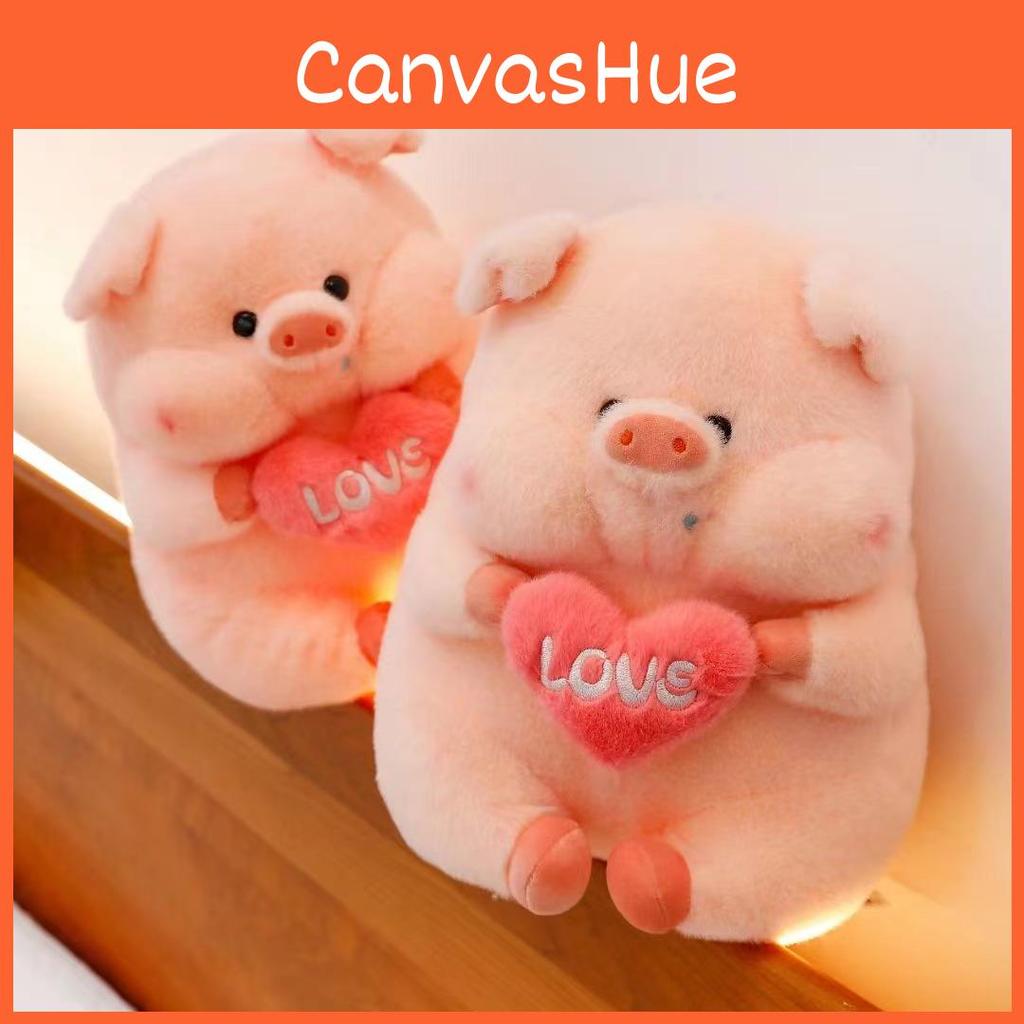 Hug Pink Heart Pig Plush Toys Cute Stuffed Animal Dolls Kids Birthday Gifts
