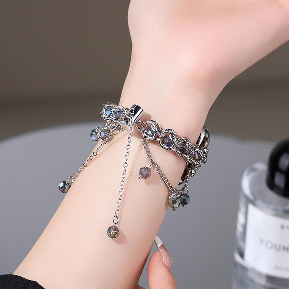 18mm 20mm 22mm Damenarmband für Samsung Galaxy 6 5 4 40mm 44mm 6/4 Classic Active 2 Schmuckband für Huawei GT4 41mm Amazfit GTS4