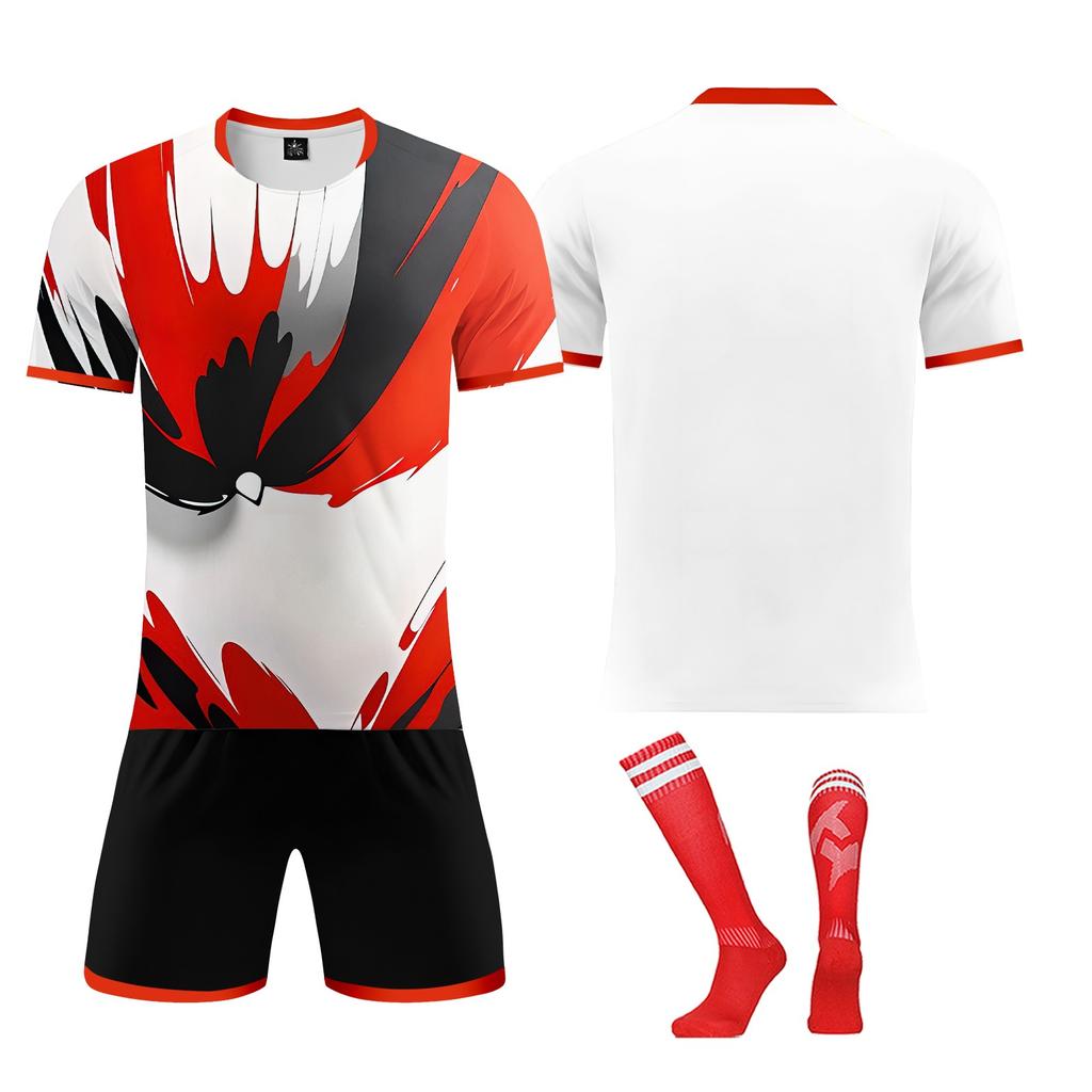 Personalised Shirts Kit Mens Girls With Name Number Custom Football Jerseys For Boys Training Suit