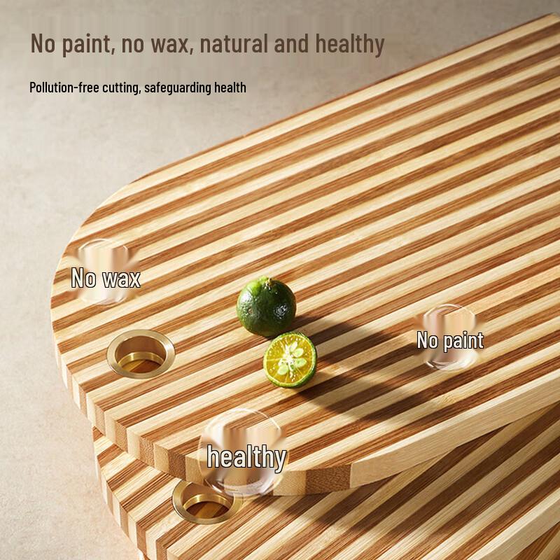 Spliced Bamboo Double-Sided Cutting Board