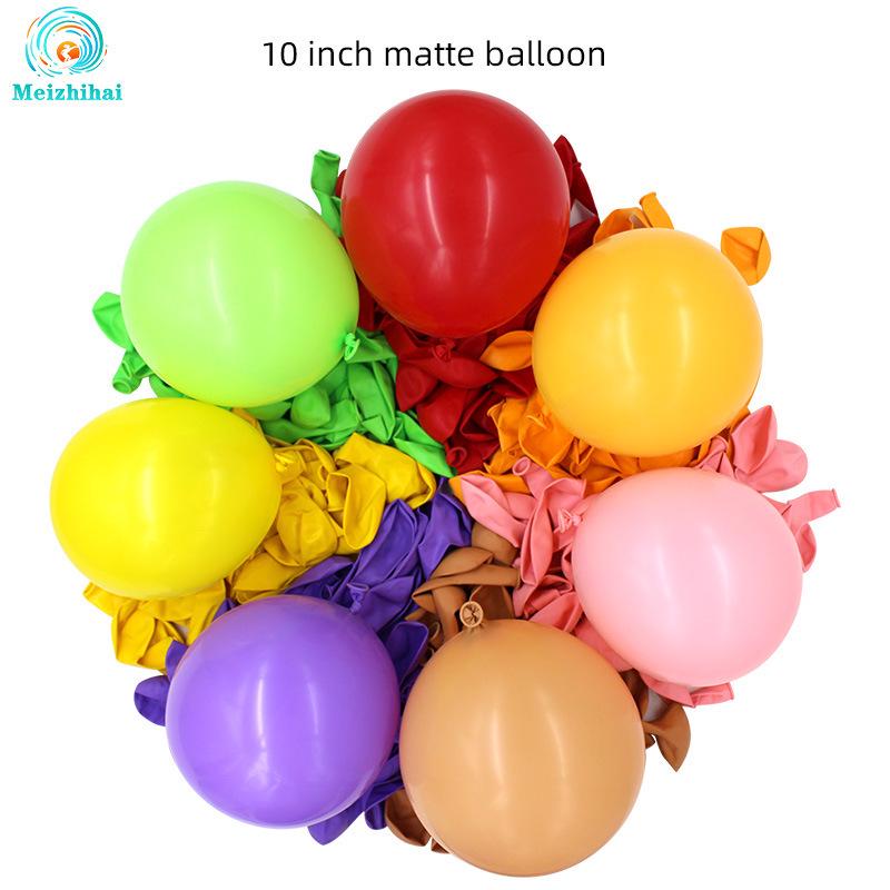 10-Inch Retro Transparent Wedding & Birthday Balloon Set