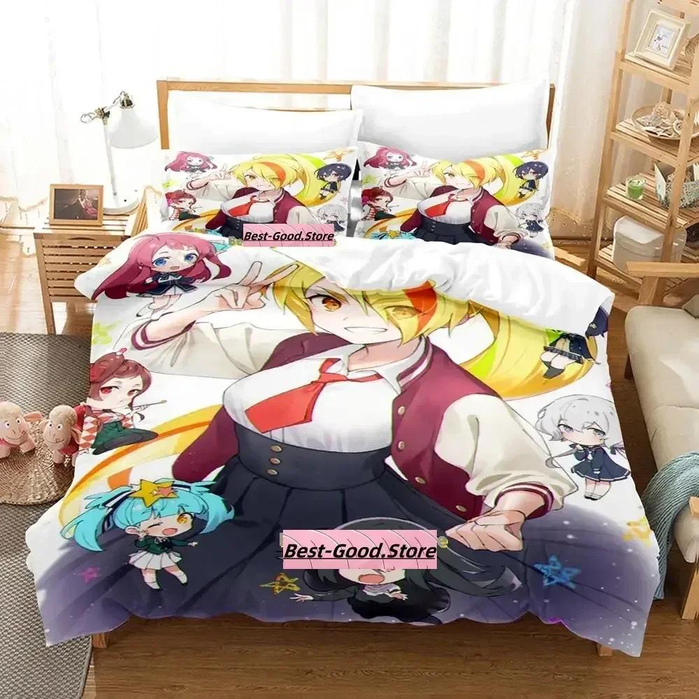 New Zombie Lplus Saga Beding Set Printed Bed Linen Set With Pilowcase Bed Soft Duvet Cover Soft Single Double Quen Super King-Sized Dimensionsd