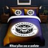 Brentford Football Design Bed Bedding Set 1 Duvet Cover + 2 Pillowcases Soft Breathable Household Bed Linens