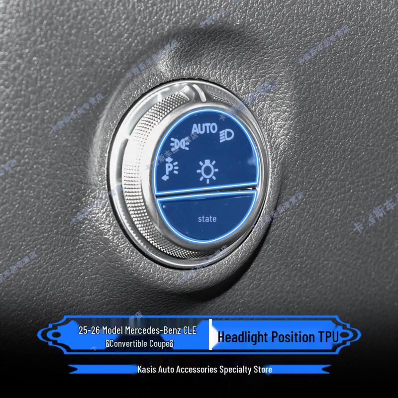Mercedes-Benz CLE 25-26 Model Navigation Screen & Console Film Decoration Set