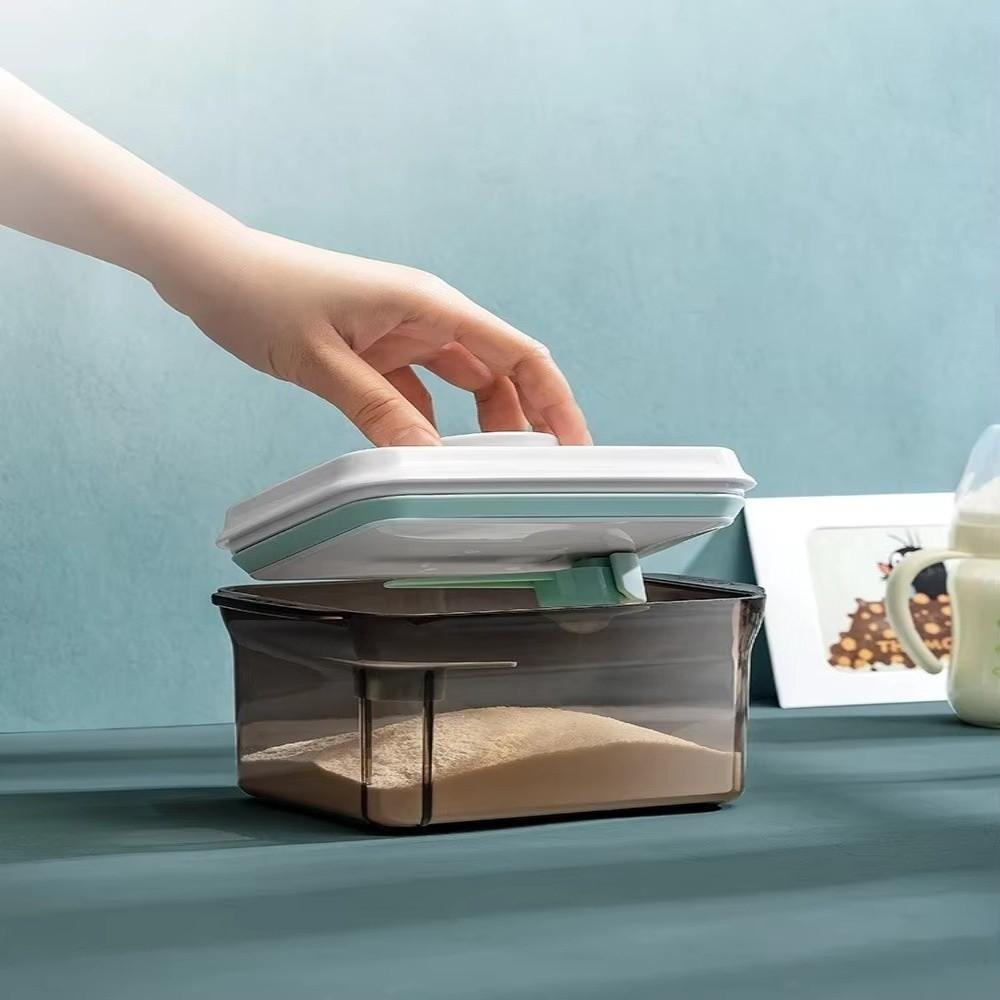 Moisture-proof Food Storage Container Pop Top Milk Powder Container Formula Dispenser  Daily Use