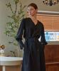 BIBYSEOB V-Neck Layered Blouse Black [T33]
