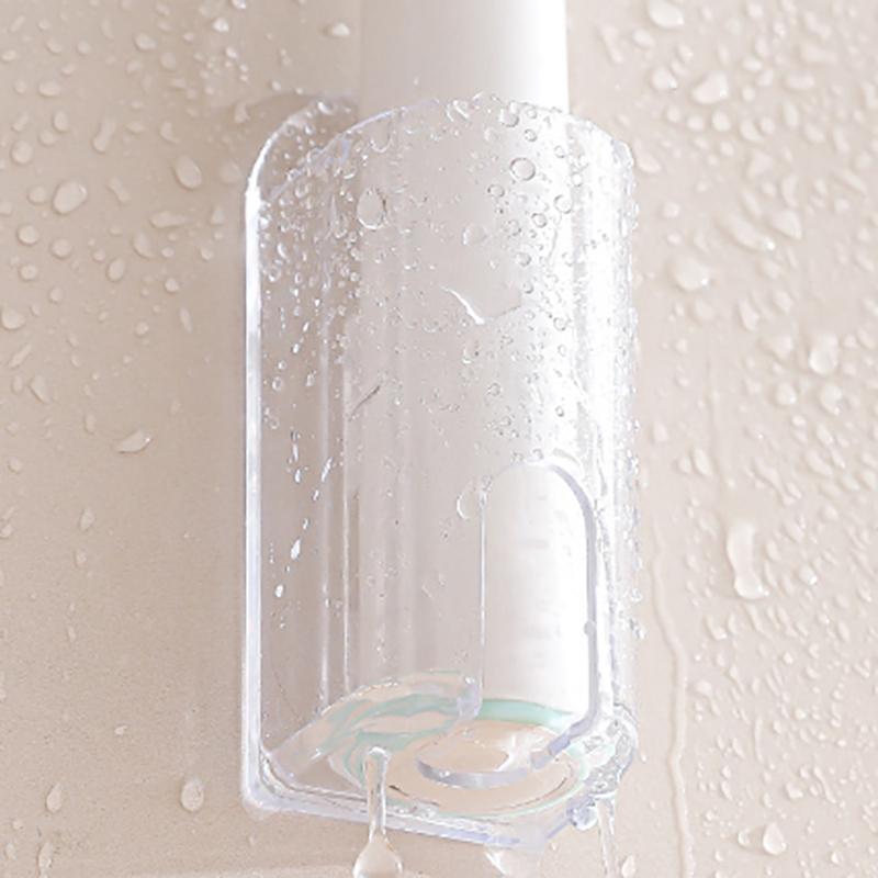 Electric Toothbrush Holder Stand Rack Wall-Mounted Toothbrush Holder Space Saving Bathroom Organizer Accessories