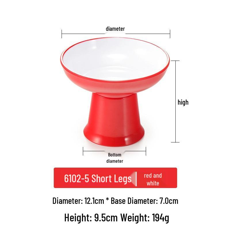 Creative Melamine Pedestal Bowl for Restaurants: Perfect for Hot Pot, Ice Cream, Shaved Ice, and Desserts