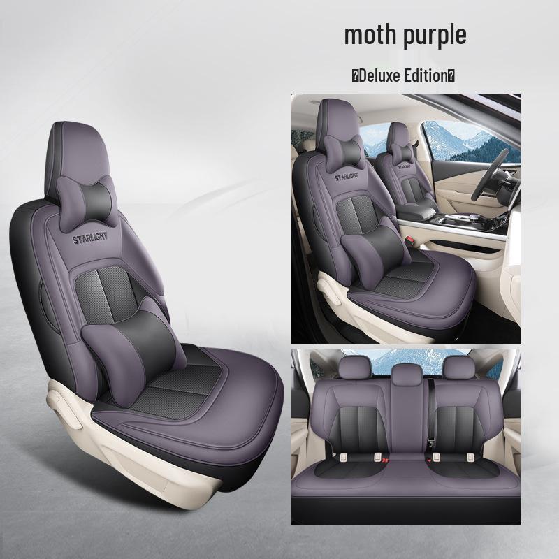 Universal Full Leather Car Seat Cushion for Wuling Xingguang: All-Season Comfort