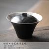 110ml Master Handamde Water Moon Gaiwan Creative Kiln Change Tea Tureen Chinese Tea Making Cover Bowl Teaset Accessories Craft
