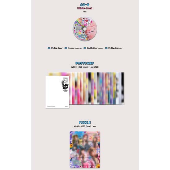STAYC Single Album 'Teddy Bear' Gift Edition
