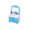 Mini Bathroom Vanity Set for Pretend Play